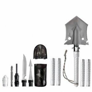 Camping-Ingenieurschaufel, multifunktionale Eisen-Catalpa, Outdoor-Angeln, Graben, Gartenfahrzeug, praktische Militärschaufel