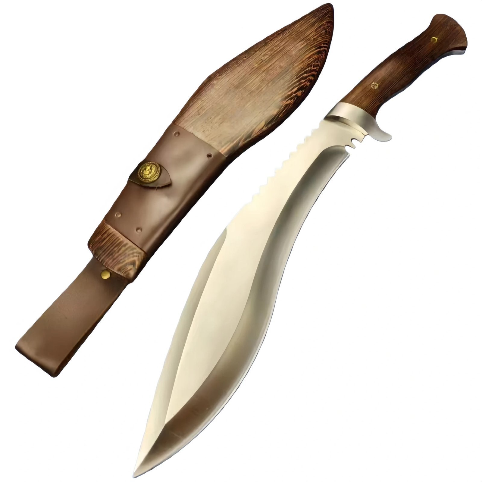 24337-main-white-clean Kukri-Messer des König der Löwen mit Holzscheide, Kukri-Machete