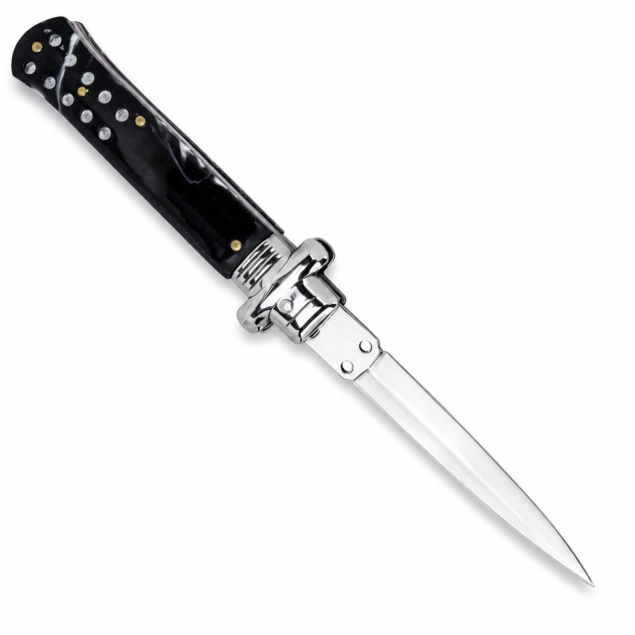 44700-main-white-clean Multifunktionales klappbares Stiletto-Messer mit Boxöffner